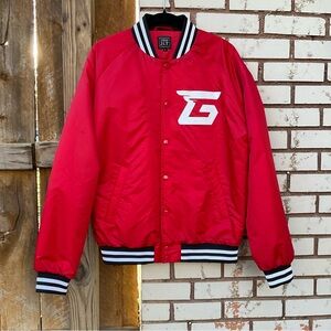 NEW Men’s Grind Varsity Bomber Jacket by Luxury JLT Size Large